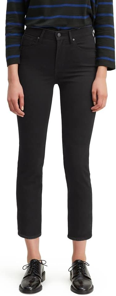 Levi's Women's 724 High Rise Straight Crop Jeans