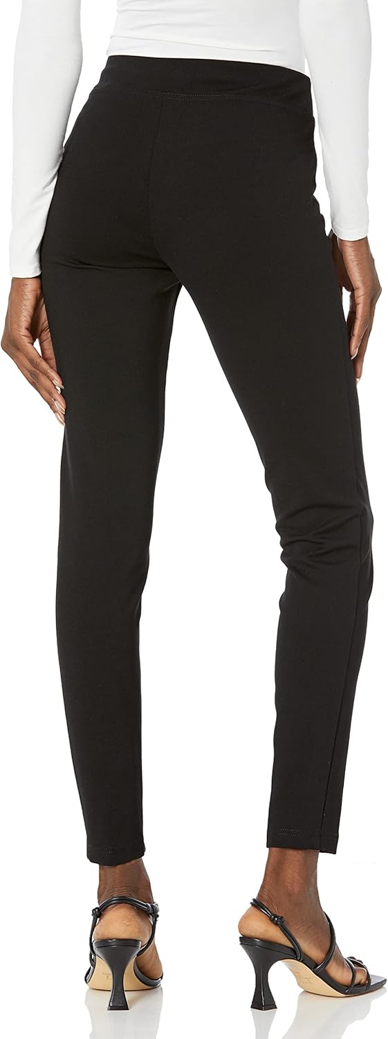 Zac & Rachel Women's Pull on Ankle Pant with Metal Tab