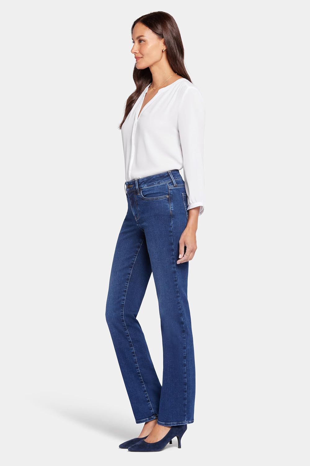 NYDJ Women's Petite Marilyn Straight Jean