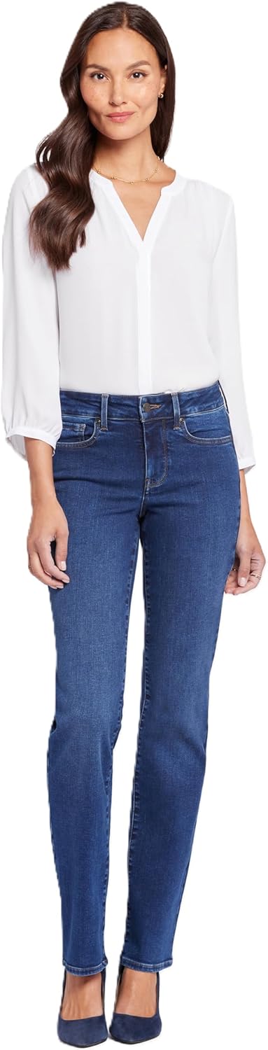 NYDJ Women's Petite Marilyn Straight Jean