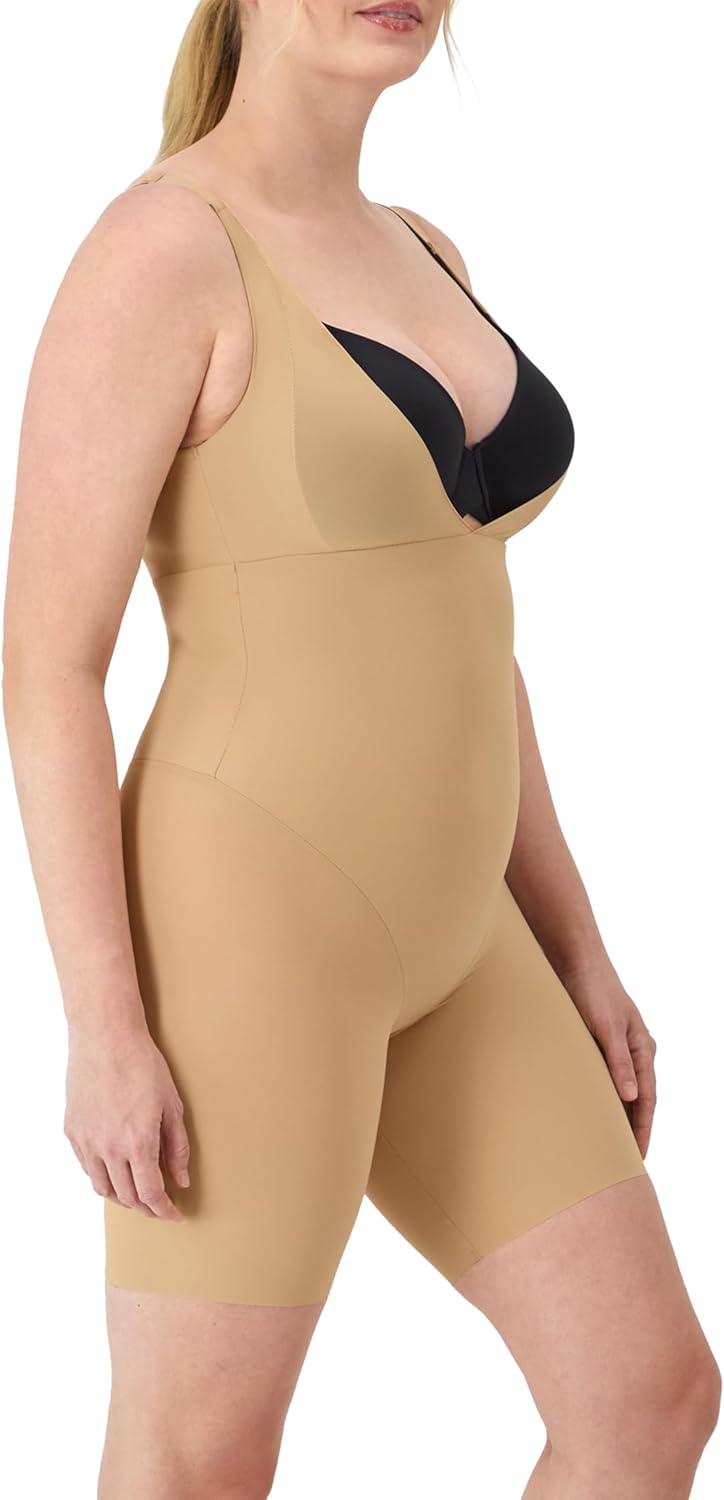 Maidenform Women's Shapewear Tummy Control Bodysuit, Tummy Control Body Suit, High-Waist Thigh Slimmer, Shapewear for Women