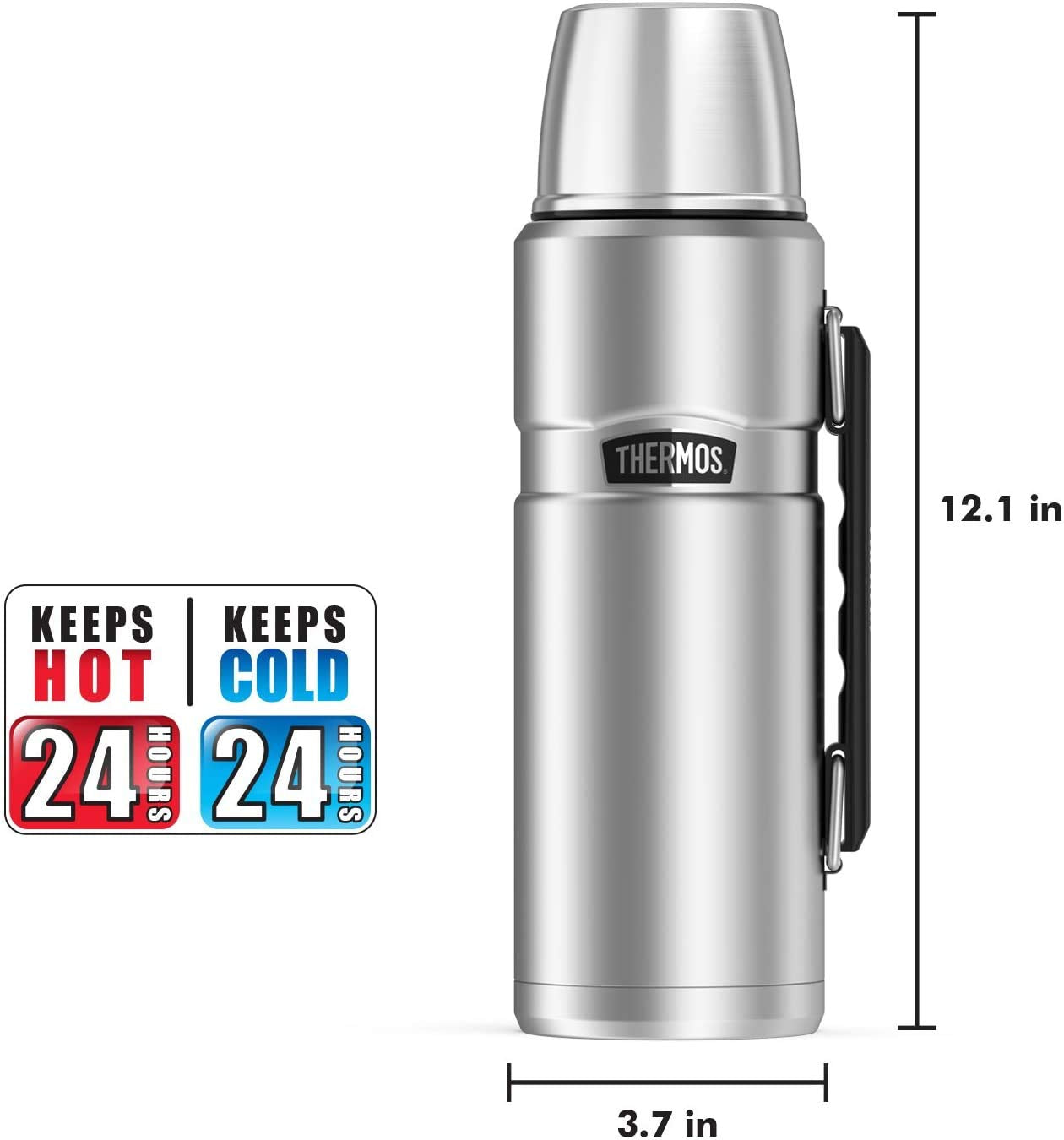 Botella de Bebidas THERMOS Stainless King 40 oz - Midnight Blue