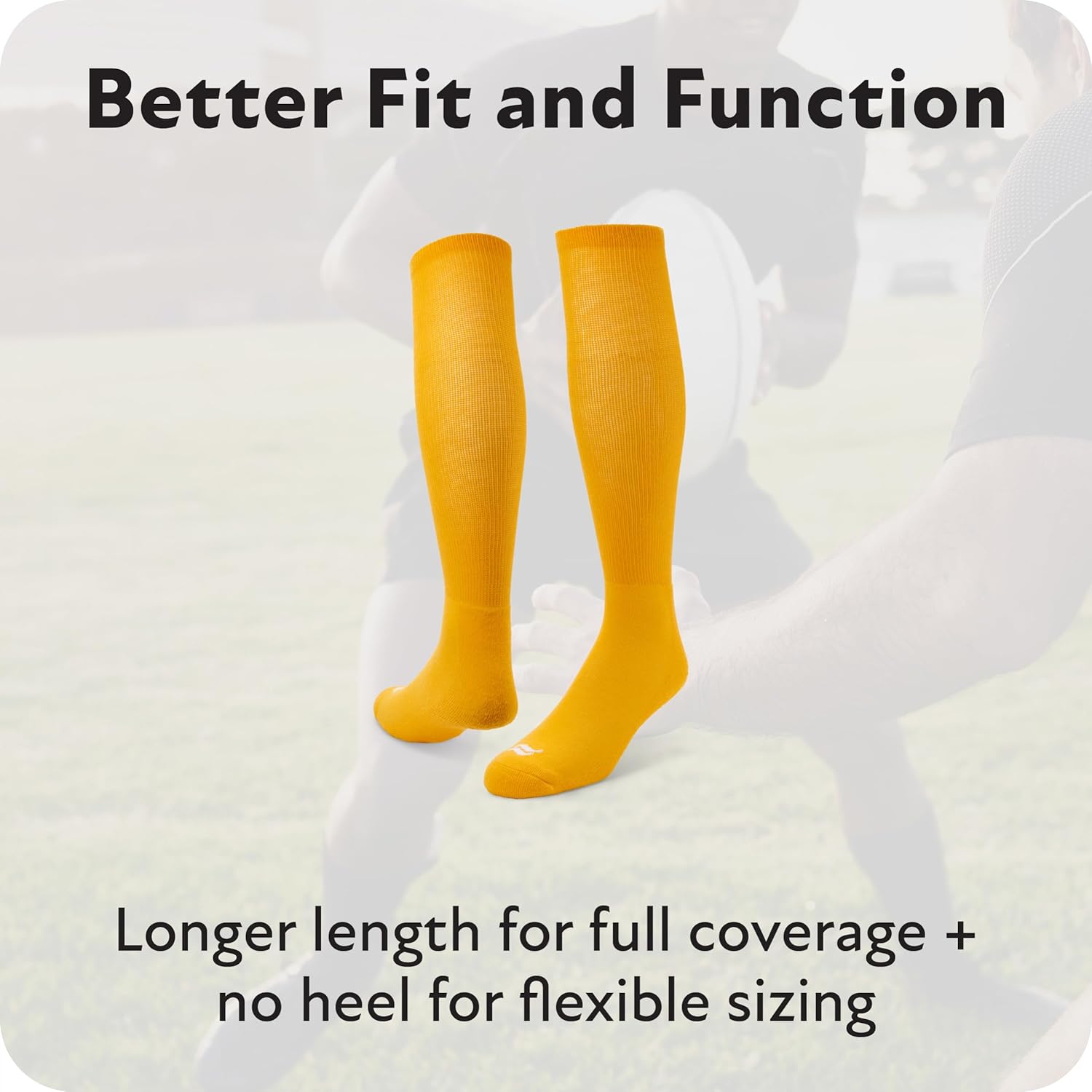 Sof Sole All Sport Over-The-Calf Team Athletic Performance Socks (2 Pair)