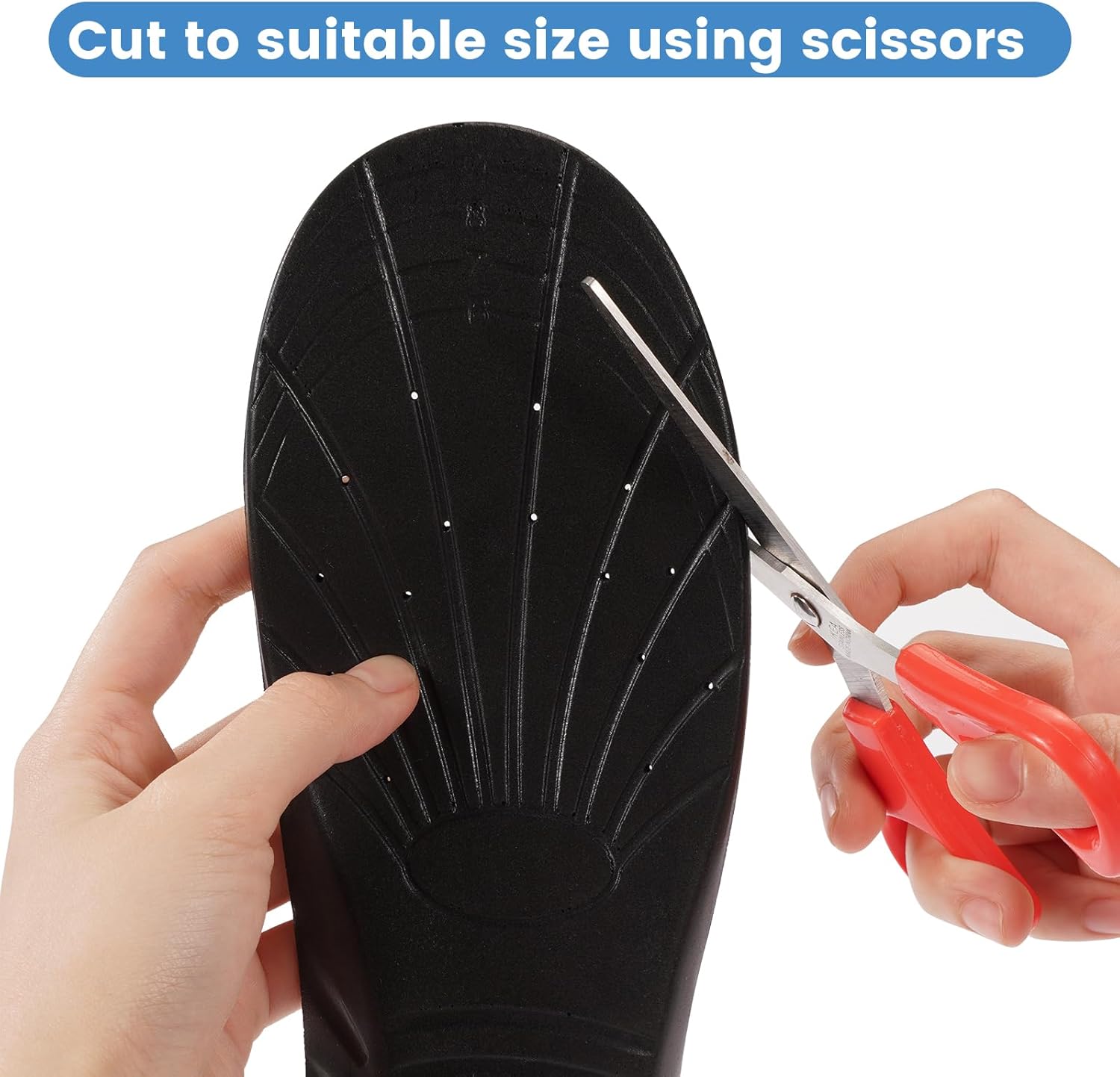 Shoe Insoles,Memory Foam Insoles Plantar Fasciitis Orthotics Shoe Inserts, Providing Excellent Shock Absorption for Feet Relief, Comfortable Insoles for Women Men Everyday Use, (M [US M: 6-9/W: 7-11])