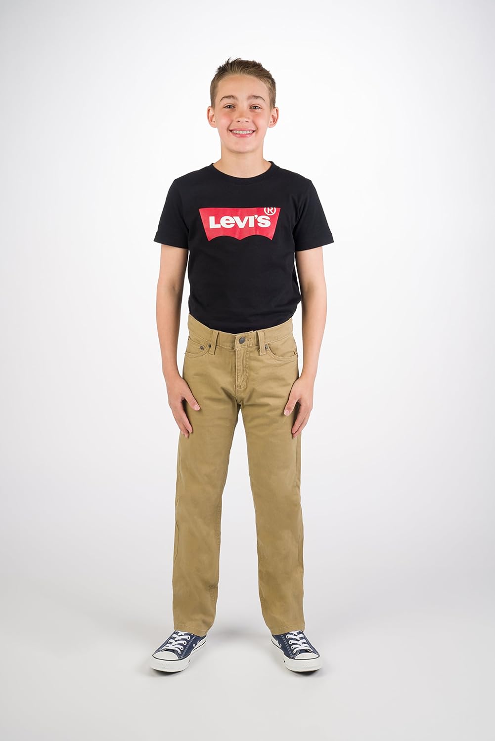 Levi's Boys' 511 Slim Fit Uniform Pants