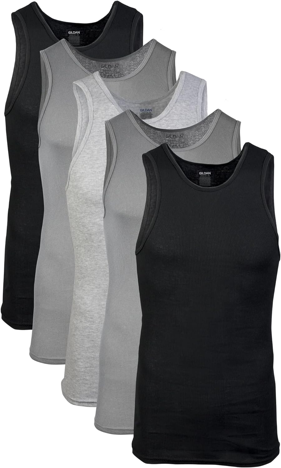 Gildan Men's A-Shirt Tanks, Multipack, Style G1104