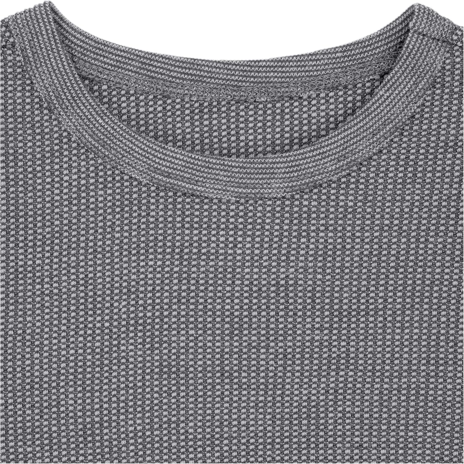 Fruit of the Loom boys Premium 2-pack Thermal Waffle Crew Top