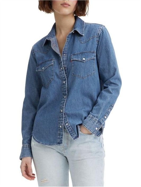 CAMISA LEVIS DENIM VINTAJE PEARL OVERSIZE