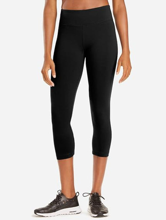 DANSKIN LEGGINGS CAPRI DE YOGA NEGRO