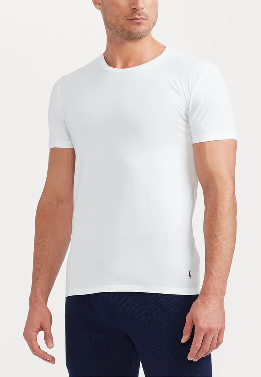 PACK DE 3 CAMISETAS INTERIOR POLO RALPH LAUREN BLANCO