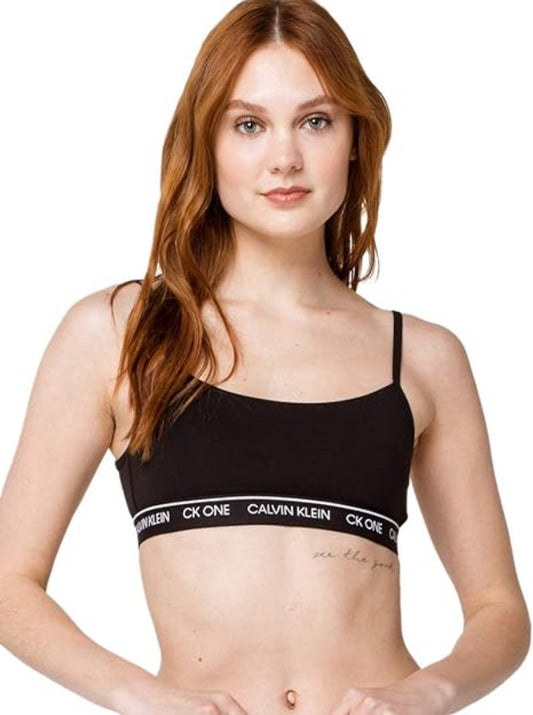 TOP CALVIN KLEIN CK ONE SIN FORRO NEGRO