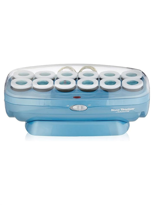 12 RULOS CALIENTES BABYLISS PRO NANO TITANIUM